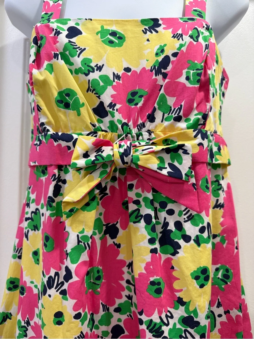 Lilly Pulitzer Avaline Dress Doodle Bug Daisy Floral Size 6